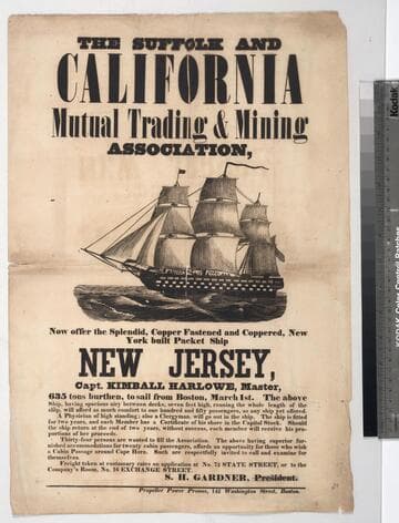 The Suffolk and California Mutual Trading & Mining Association