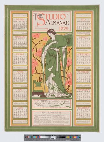 "The studio" almanac 1896
