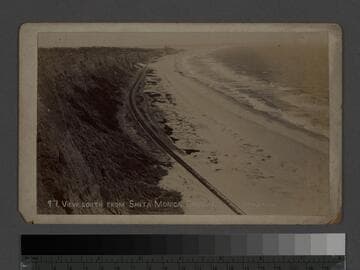 View south from Santa Monica Canyon