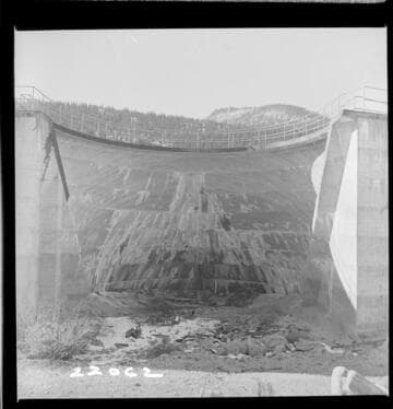 Big Creek, Florence Lake Dam