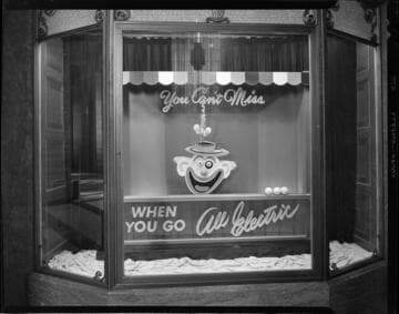 General Office display window