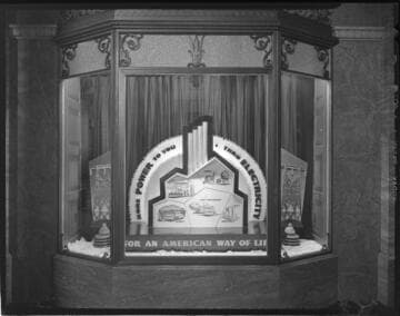 General Office display window