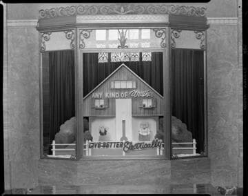 General Office display window