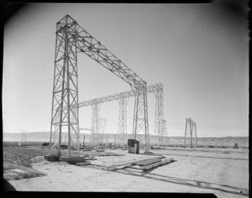 Substation construction with 1 variant showing OCB rack