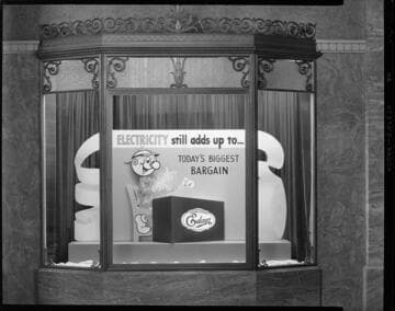 General Office display window