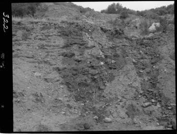 Big Creek - Mammoth Pool - Excavation at outlet portal of power tunnel