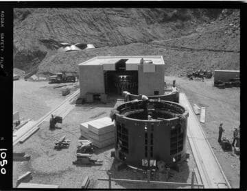 Big Creek - Mammoth Pool - Maintenance building yard