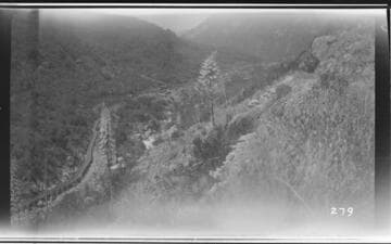 The Middle Fork conduit (flume) at Kaweah #3 Hydro Plant