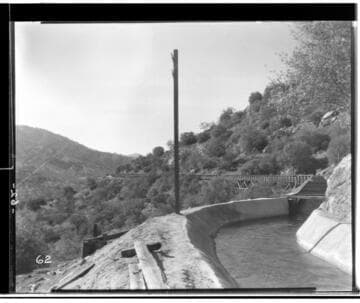 View of flume #14