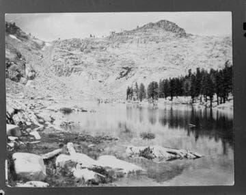 View of Eagle Lake at Mineral King