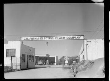 California Electric Power Co. - Gated entrance