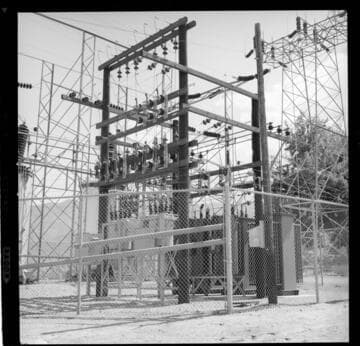 Bishop Creek Plant 6 substation