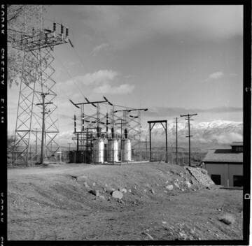 Bishop Creek Plant 6 substation