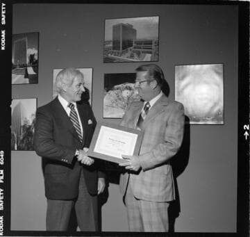 Conservation award presented to Tooley & Company