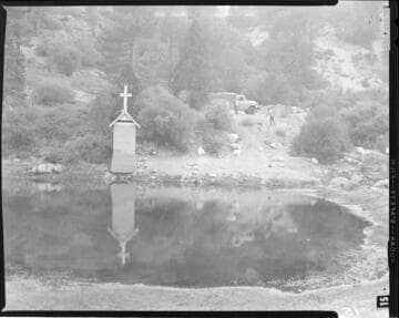 San Bernardino wildfire in 1956