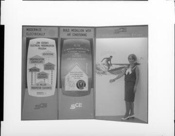 Displays promoting modern electric living