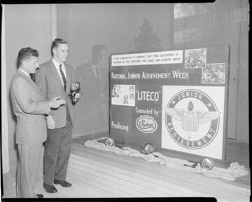 National Junior Achievement exhibit/awards