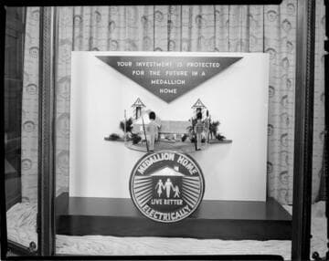 General Office display window