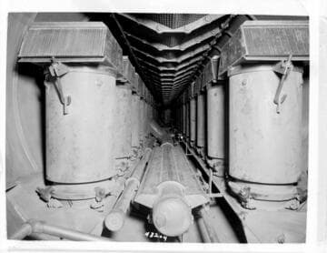 Etiwanda Steam Station - Steam drum internals