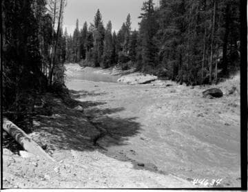 Big Creek, Vermilion Dam - Service spillway