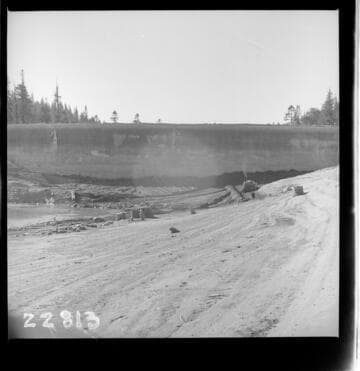 Huntington Lake - Dam 3 Upstream face