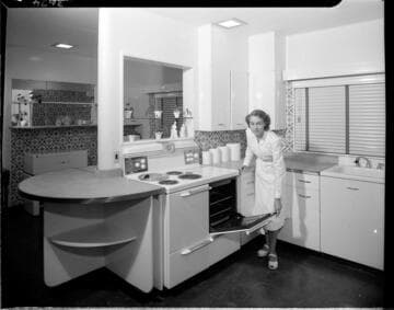 Demonstration electric kitchen