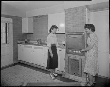 Domestic, electric kitchen