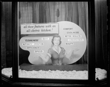 General Office display window