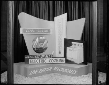 General Office display window