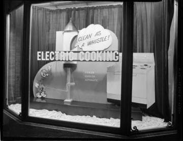 General Office display window