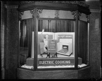 General Office display window