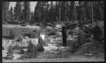 Big Creek, Florence Lake Dam - Ward Tunnel