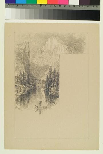 Half-Dome, from the Merced River