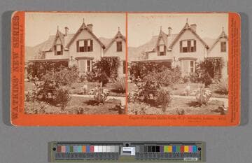 Cogswell's Sierra Madre Villa, W.P. Rhoades, Lessee. Los Angeles, Cal