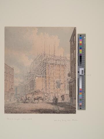 Rebuilding of Drury Lane Theater