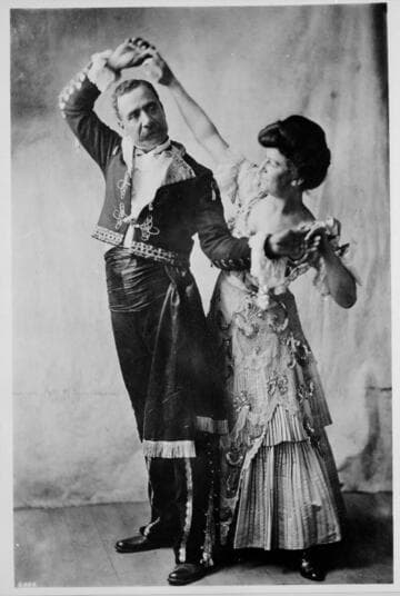 Spanish Dancers, Carmen Abbott and Eugene Plummer