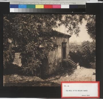 El Molino Viejo (The Old Mill), circa 1910