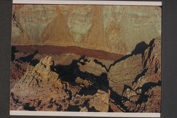 Upstream edge of butte at Cranberry Point.  Mile 200.  Cataract Canyon