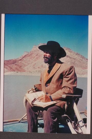 Major Powell at Flaming Gorge. Portrayed by Dock Marston at Gods Pocket