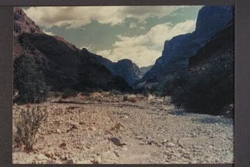 Up Separation Canyon from below west arm