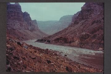 Downriver from Kolb inscription; Mile 202.25