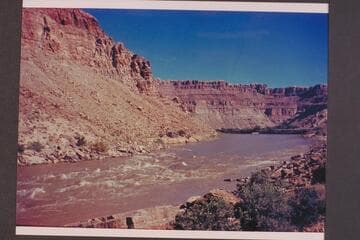 Upstream to rapid no. 1; Cataract Canyon