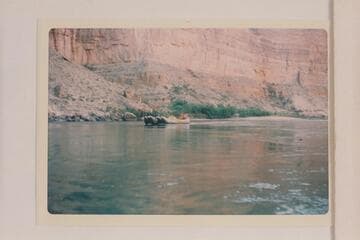 Inflated craft of Western River Expeditions, Marble Canyon