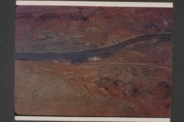 Mouth of Red Canyon. Mile 150. Approximate gauge: 23,000 cfs
