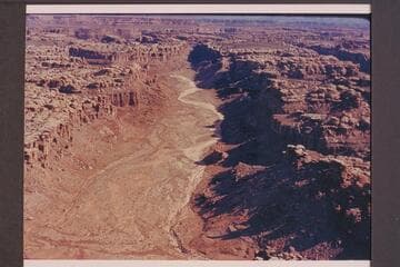 Red Lake Canyon looking north down the drainage