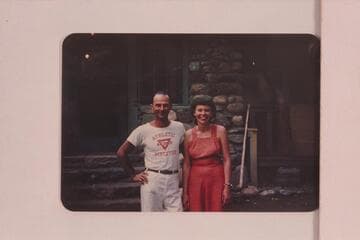 Norm and Doris Nevills at Phantom Ranch