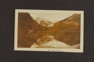 Lake Louise [Marston trip to Cornell via the Canadian Rockies]