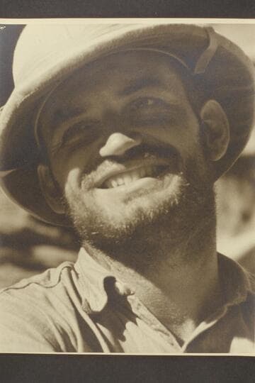 Barry Goldwater on Grand Canyon traverse.  He trekked from Green River, Utah, to Lake Mead