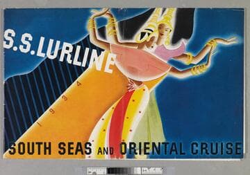 S. S. Lurline : 1934 South Seas and Oriental cruise