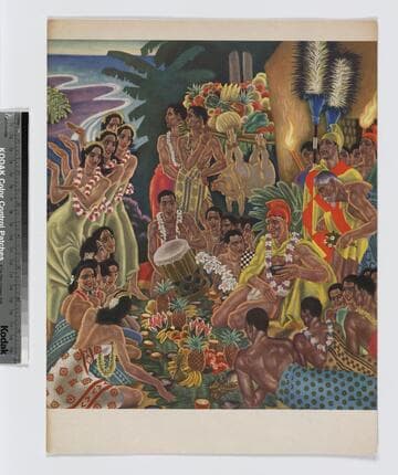 Dinner aboard the S.S. Lurline menu